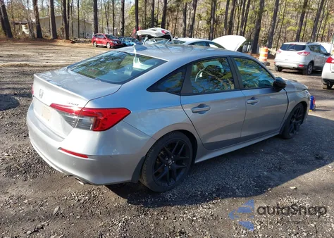 2022 Honda Civic Sport z USA, uszkodzony, nr VIN 2HGFE2F57NH577381